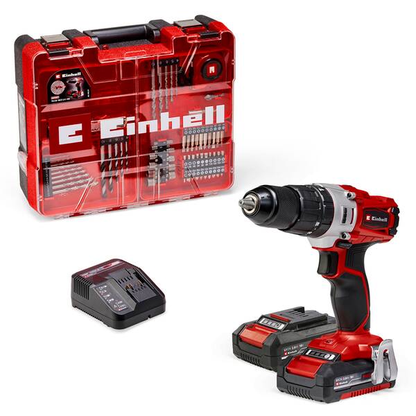 Aku vŕtačka Einhell TE-CD 18/2 Li-i +64 (s batériou) 4514221 

