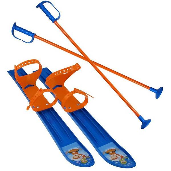 Zjazdové lyže Sulov 60 cm modrá

