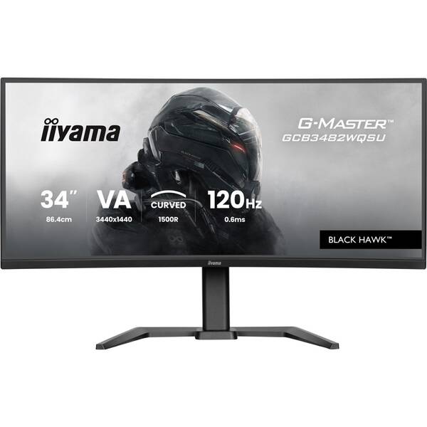 Herný monitor IIYAMA G-Master GCB3482WQSU-B1 čierny

