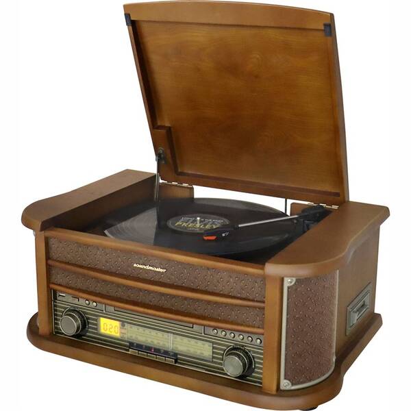 Gramofón Soundmaster NR560 hnedý

