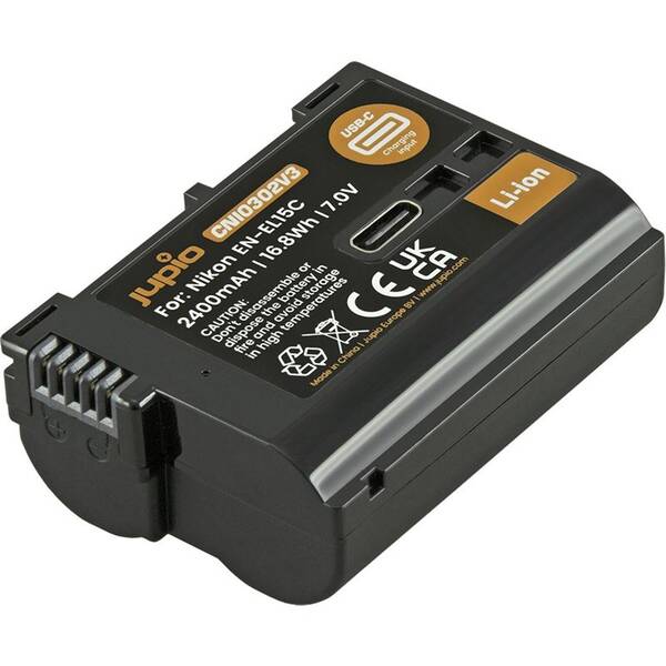 Batéria Jupio EN-EL15C ULTRA C 2400 mAh (Nikon) čierna

