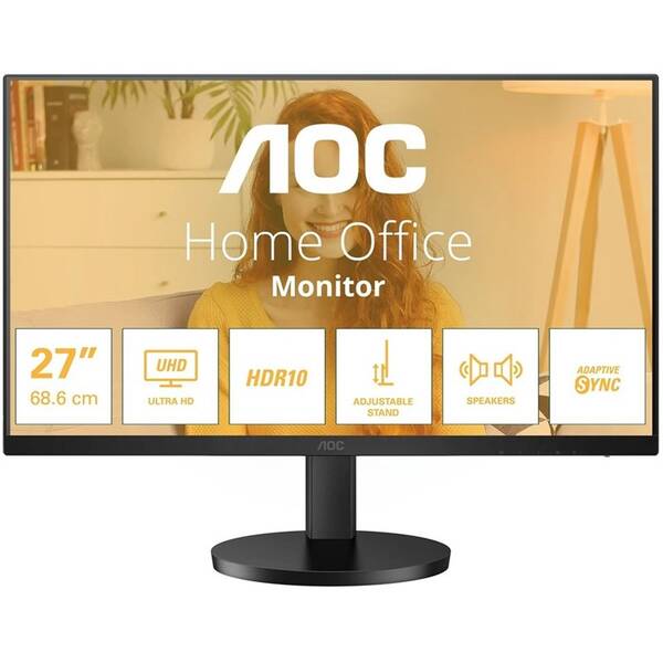 Monitor AOC U27B3AF čierny

