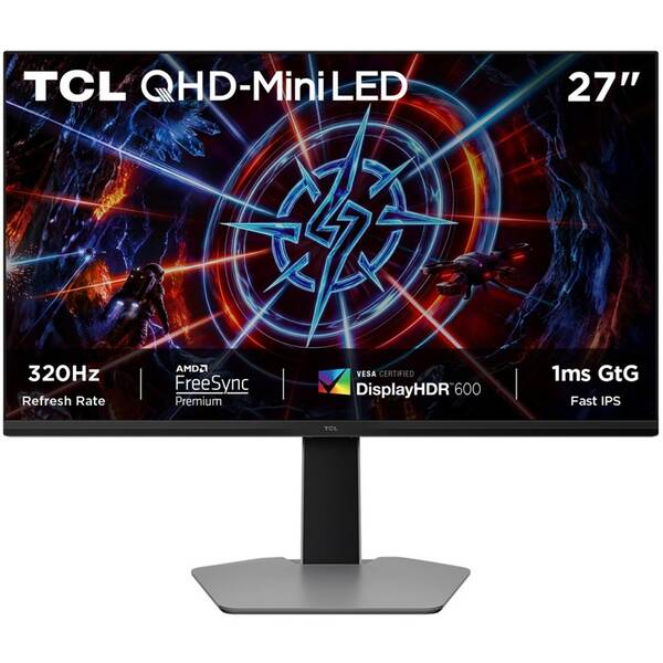Herný monitor TCL 27P2A Pro sivý

