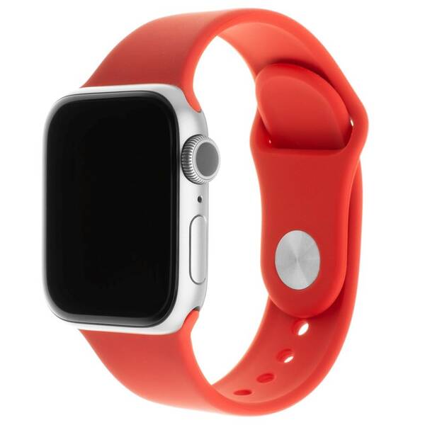 Remienok FIXED Silicone Strap na Apple Watch 42/44/45/49 mm červený

