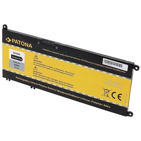 Batéria PATONA pre DELL Inspiron 13/15/17 G3 3600mAh Li-Pol 15,2 V 33YDH 

