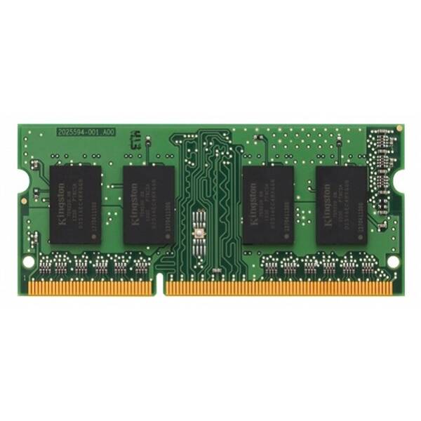 Pamäťový modul Kingston ValueRAM 2GB 1600MHz DDR3L CL11 

