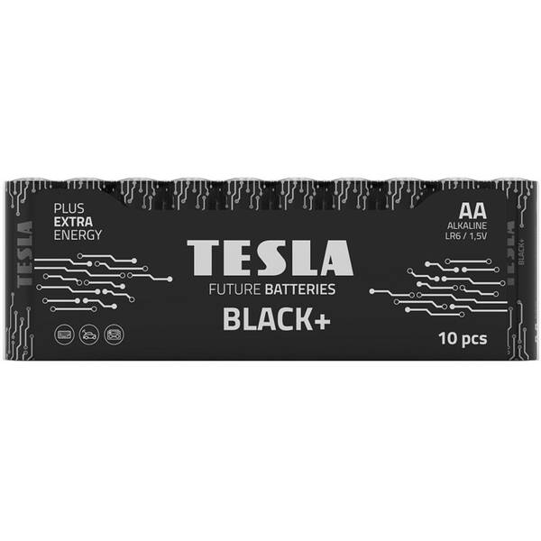 Batéria alkalická Tesla AA BLACK+ (10 ks) 

