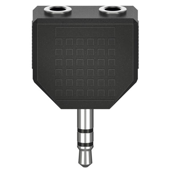 Redukcia Hama Jack 3,5mm / 2x Jack 3,5mm 

