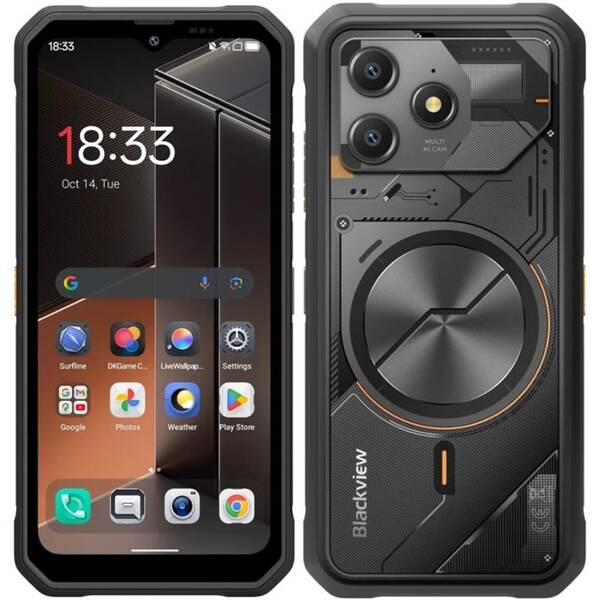 Mobilný telefón Aligator Blackview FORT 100 8 GB / 128 GB čierny

