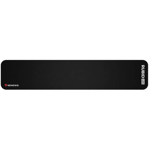 Opierka zápästia Genesis RUBID 400, 47 cm, ku klávesnici čierna

