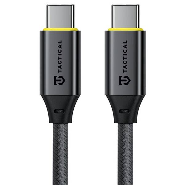 Kábel Tactical Fast Rope Aramid 2.0 USB-C/USB-C 0,3m čierny

