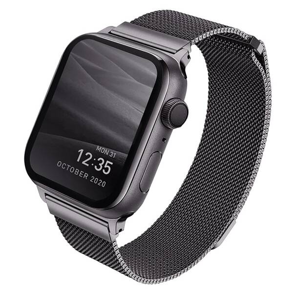 Remienok Uniq Dante na Apple Watch 38/40/41mm sivý

