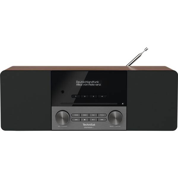 Rádioprijímač DAB+/CD Technisat DIGITRADIO 3 hnedý

