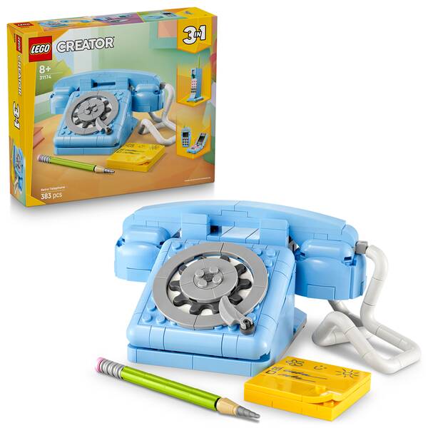 Stavebnica LEGO® Creator 3 v 1 31174 Retro telefón 

