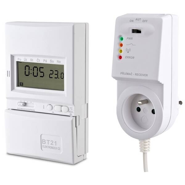 Termostat Elektrobock BT21 biely

