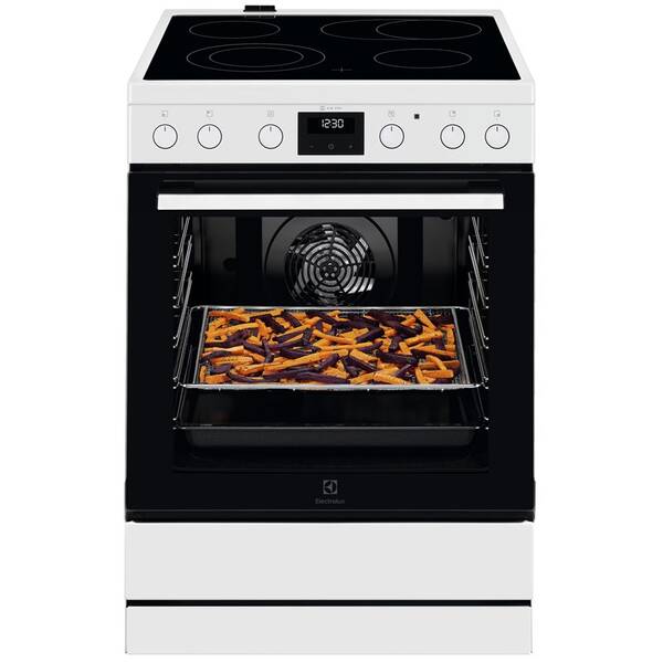 Sklokeramický sporák Electrolux LKR64022AW biely

