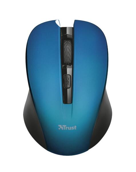 Myš Trust Mydo Silent Click modrá

