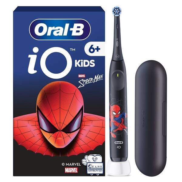 Zubná kefka Oral-B Spiderman + cestovné puzdro čierna

