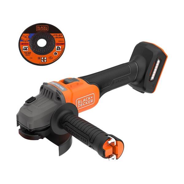 Uhlová brúska akumulátorová Black-Decker BCG6L8N-XJ (bez batérie) 

