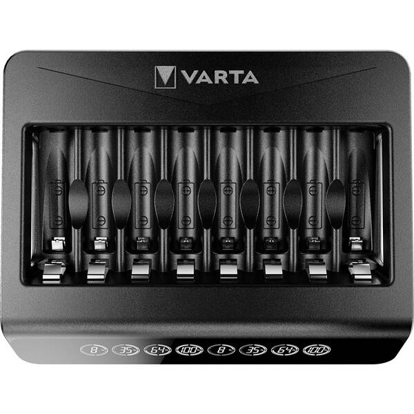 Nabíjačka Varta LCD Multi Charger pre 8x AA/AAA 

