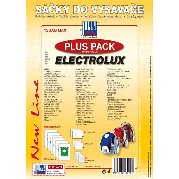 Filtre pre vysávače Jolly PLUS PACK 

