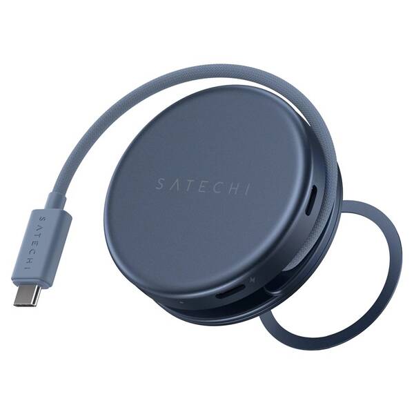 USB Hub Satechi On-the-Go 5 v 1 (1x HDMI 4K 60Hz, 1x USB-C, 1x USB-A 3.0, 1x USB-C PD 60W, 1x SD) 

