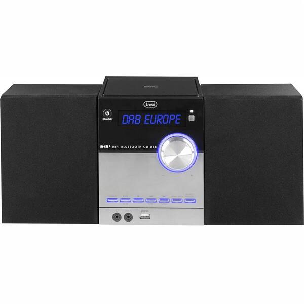 Mikro HiFi systém Trevi HCX 10D8 DAB čierny/strieborný

