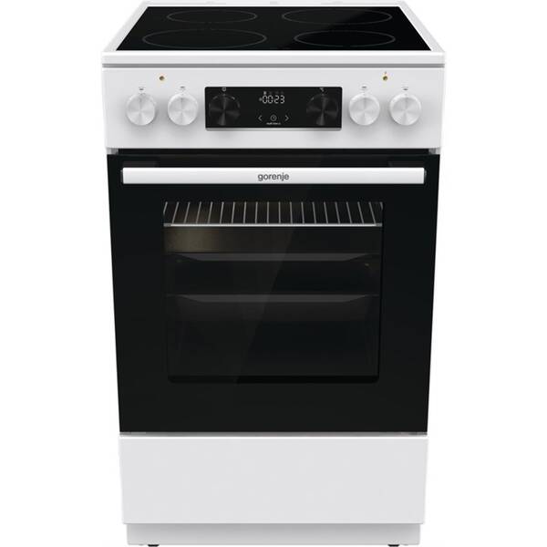 Sklokeramický sporák Gorenje GEC5C42WG biely

