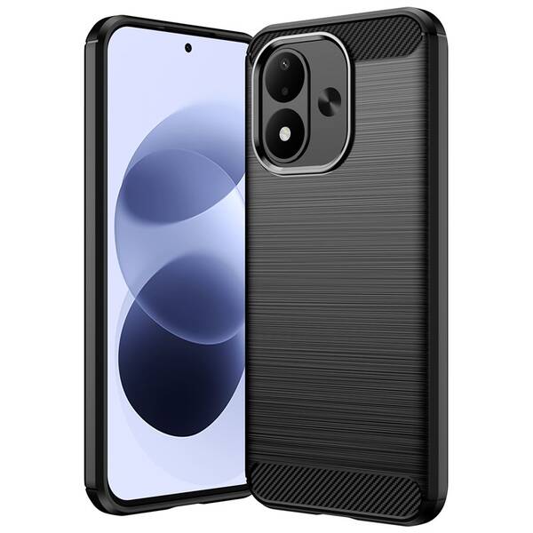 Kryt na mobil WG Carbon Xiaomi Redmi Note 17 4G/5G čierny

