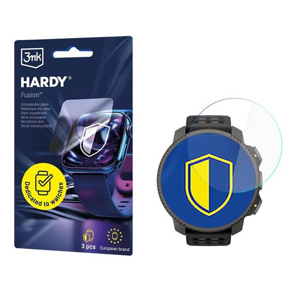 Tvrdené sklo 3mk Suunto Vertical 2 (49mm) - Hardy Fusion Watch Protection priehľadné

