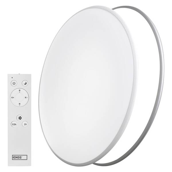 LED stropné svietidlo EMOS Alvi, kruh, 36W, stmievateľné, CCT biele

