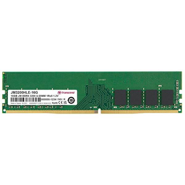 Pamäťový modul UDIMM Transcend 16GB DDR4 3200MHz CL22 

