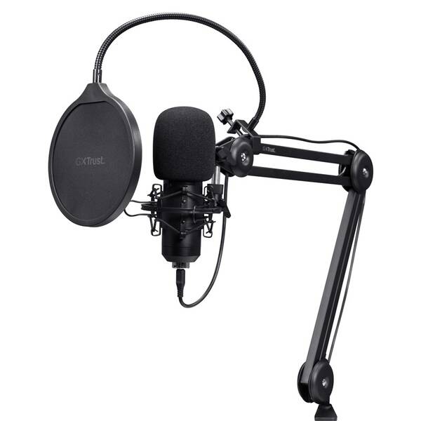 Mikrofón Trust GXT270 Emita II, USB-C čierny

