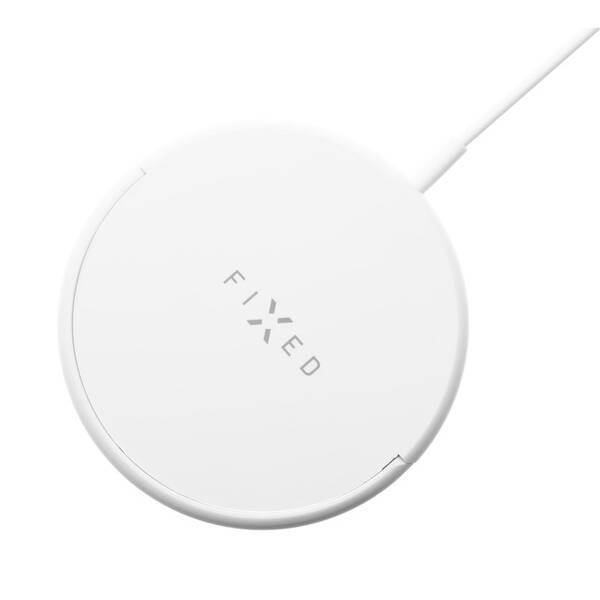 Bezdrôtová nabíjačka FIXED MagPad s podporou uchytenia MagSafe biela

