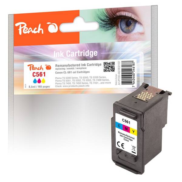 Cartridge Peach Canon CL-561, 180 strán - CMY 

