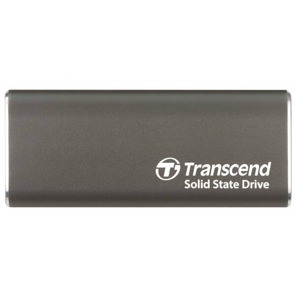 SSD externý Transcend ESD265C 500GB sivý

