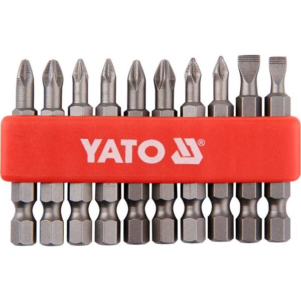 Sada bitov YATO YT-0483, 1/4" 50 mm (10 ks) 

