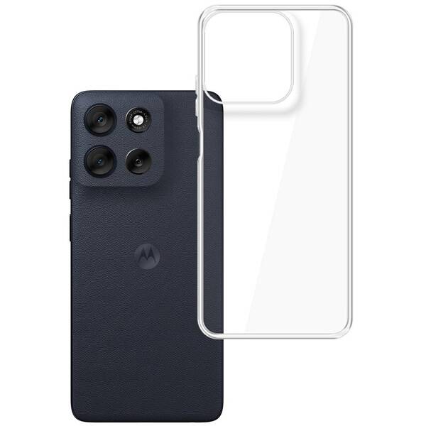 Kryt na mobil 3mk Armor Case na Motorola Moto G56 priehľadný

