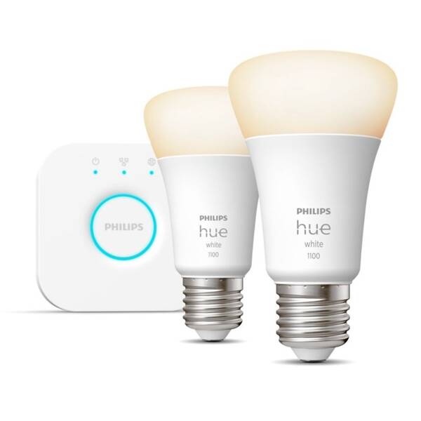 Štartovacia sada Philips Bluetooth, 9,5W, E27, White, malý Starter kit 

