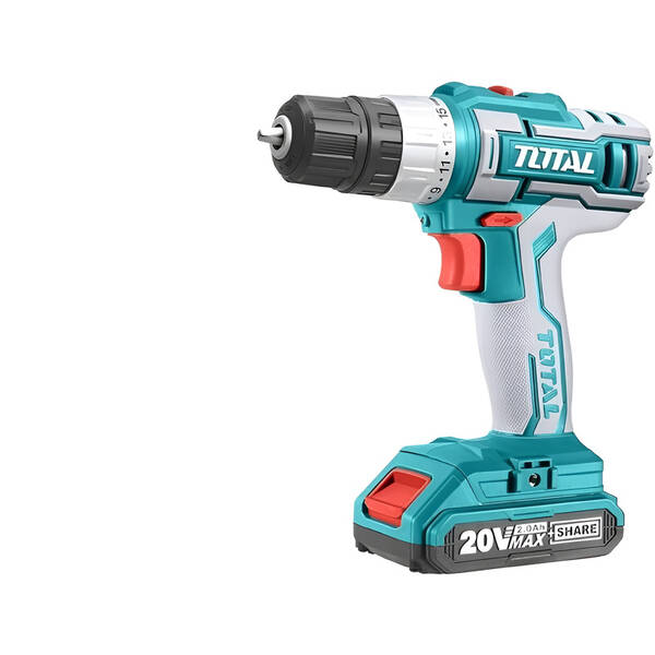 Vŕtací skrutkovač Total tools TDLI20024 (s batériou) 

