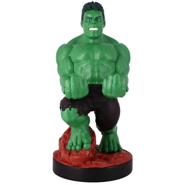 Držiak EXG Cable Guy - Hulk - Avengers Game zelený

