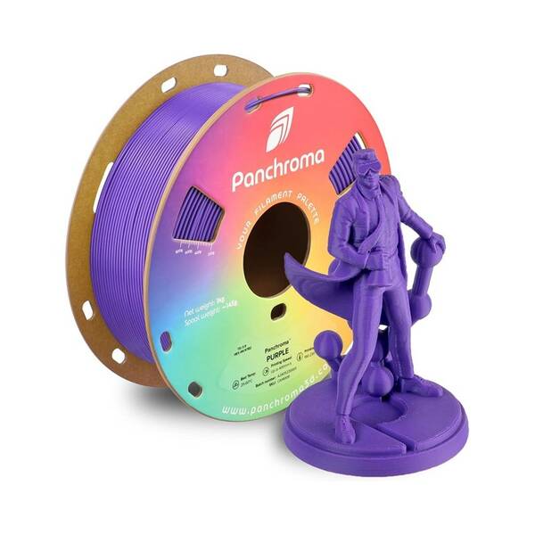 Tlačová struna (filament) Polymaker Panchroma CoPE fialový

