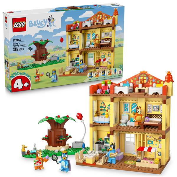 Stavebnica LEGO® Bluey 11203 Bluey a její rodinný dům 

