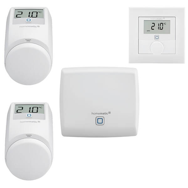 Kompletný set Homematic IP riadenie vykurovania, set1 

