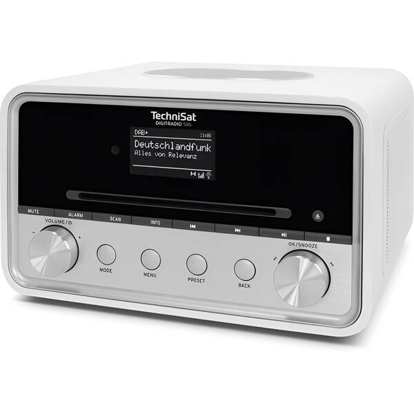 Internetový rádioprijímač s DAB+ TechniSat DIGITRADIO 586 strieborný/biely

