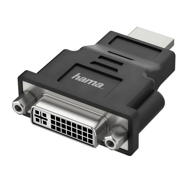 Redukcia Hama HDMI/DVI čierna


