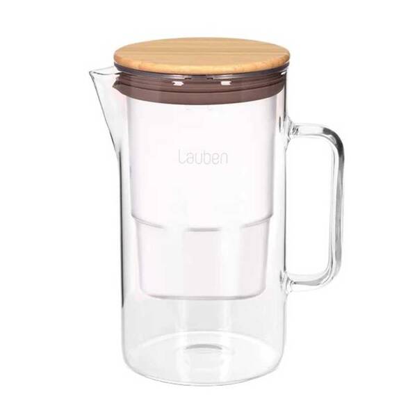Filtrácia vody Lauben Glass Water Filter Jug 25GW sklo


