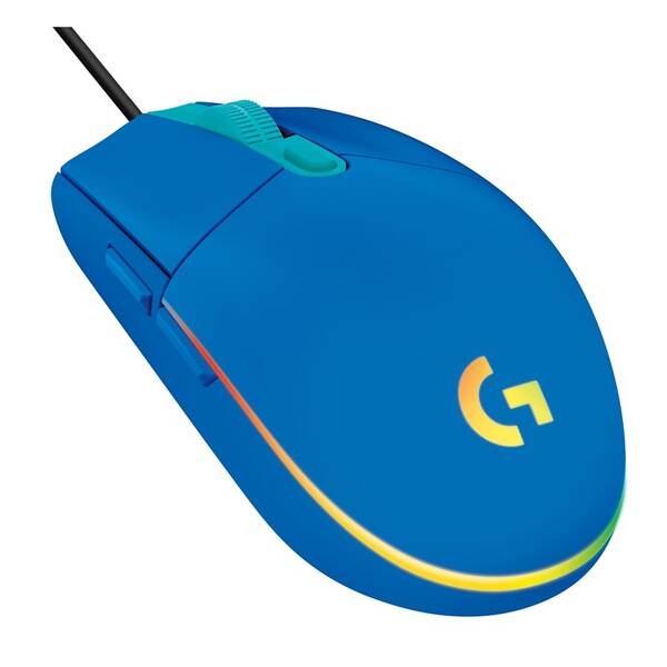 Myš Logitech G102 Lightsync modrá

