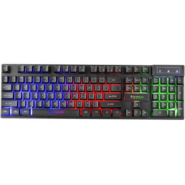 Klávesnica Marvo K605, CZ/SK čierna

