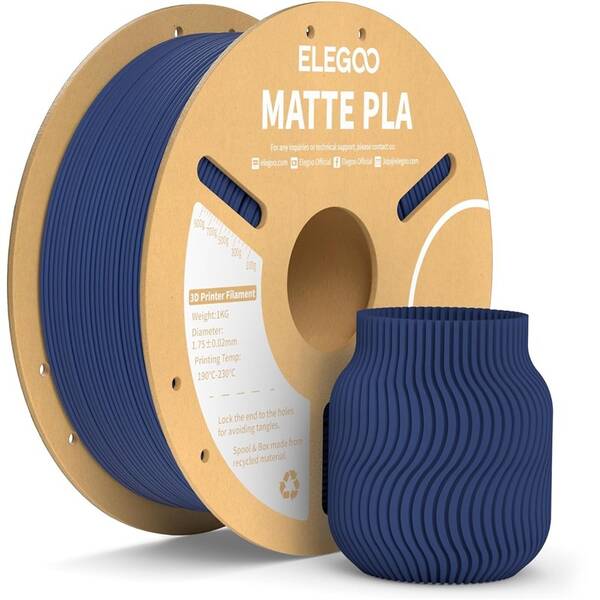 Tlačová struna (filament) Elegoo PLA M 1,75mm N modrý

